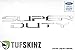 TufSkinz | Tailgate Letter Inserts - Fits 2017-19 Super Duty(Liquid Chrome)