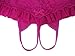 Trixx Intimates Women's Magenta Purple Open Crotch Peekaboo Thong