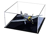 Deluxe Clear Acrylic Model Plane Display Case (A030)