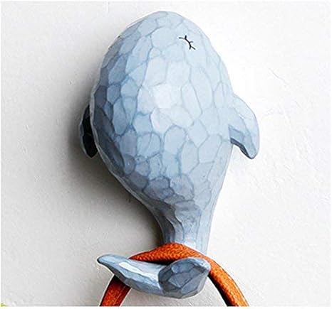 Baleine H B Ye 3d Cartoon Mignon Animal Patere Porte Manteau Crochets Mural En Resine Decoration Bebe Enfant Chambre Crochets Et Pateres Pour La Maison Cuisine Maison
