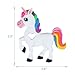 Teething Toys Gifts - HAOBAOBEI Infant Unicorn Teether Toys, Natural Organic Freezer Safe for Infants and Toddlers, Silicone Baby Teethers(1Pack-White)