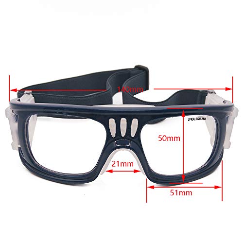 Bestlife Head Racquetball Goggles for Man Impulse Anti Fog & Scratch Resistant Protective