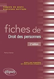 Fiches de droit des personnes