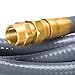 X Home 24FT 1/2 Inch ID Natural Gas Hose with Quick Connect Fitting, Propane to Natural Gas Conversion Kit for Grill, BBQ, Patio Heater and More