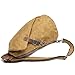 AOTIAN Unisex Sling Backpack Waxed Canvas Crossbody Bag Daypack 10 Liters, Height 14.5 Inches