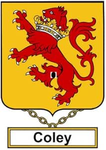 Amazon.com : Coley or Colley Family Crest Coat of Arms Mouse Pad