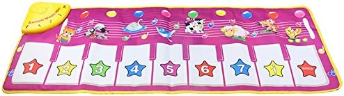 Dream Travel Kids Musical Mat Piano Mat Toy Cartoon Animals Fun Dance Mat Pad for Children Baby Multi Function Electronic Musical Blanket Early Education