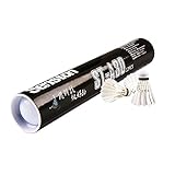 Senston A30 12Pcs All-Round Goose Feather Shuttlecocks Badminton Birdies with High Stability and Durability Badminton Ball(1 Dozen)