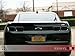 Rvinyl Tail Light Tint Covers Compatible with Dodge Challenger 2008-2014 - Blackout Smoke