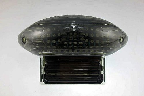 Yonglong Smoke LED Tail Light with Turn Signals for 1999-2007 Hayabusa GSXR1300 98 99 00 01 02 03 04 05 06