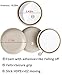 Liyic 20 Combo Pack Self-Stick Furniture Sliders for Carpet,12 PCS 1-11/16 inch Self Adhesive Furniture Glides & 8-Pack 1/2