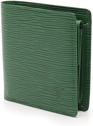 Amazon ルイヴィトン Louis Vuitton ポルト ビエ カルトクレディ モネ エピ 二つ折り 財布 M レザー ボルネオ グリーン 男女兼用可 中古 財布