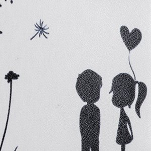 Dandelion Love black / white