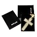 Gold Chain for Men Cross Necklace Hip Hop Jewelry 30 Inchs