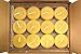 Bluecorn Naturals 100% Pure Beeswax Tea Light REFILLS (no cup) (Raw, 24 case)
