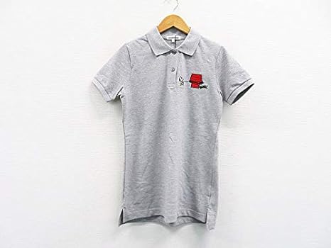 Lacoste ラコステ 半袖ポロシャツ スヌーピーコラボ グレー系 34 レディース ポロシャツ 通販 Amazon
