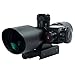 BTC Tactical 2.5-10x40 Rifle Scope with Illuminated Range Finder Reticle and Built-In Red or Green Laser Sight Reflex Picatinny Mount