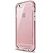 iPhone 6s plus Case,iPhone 6 plus Case,[5.5inch]by Ailun,Clear Soft TPU Back&Reinforced Frame PC Frame,Shock-Absorption&Anti-Scratch Bumper,Anti-Fingerprint&Oil Stain Cover[rose gold]