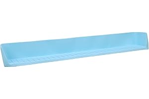 Hilitand Kids Bathtub Splashing Guard Silicone Bath Tub Protector for Toddlers, 11 Suction Cups Water Spill Preventer Play Sh