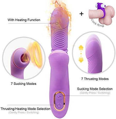Sucking and Thrusting Clitorial Toy for Women Bullet Vibrartor Wand G Spotter Vibrant Invisible Clit Vibrartor Six Toy for Female Thrusting Adullt Toys Rechargeable Massger Wand Couples Toys Tshirt