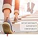 (4PCS) Ball of Foot Cushions, Bunion Corrector, Metatarsal Pads/Cushion-Reusable-Toe Separator, Soft Gel &Breathable, Best for Mortons Neuroma, Diabetic Feet, Hammer Toe, Rapid Pain Relief - White