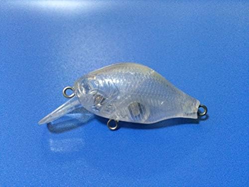 10PCS Unpainted Crankbait Fishing Lure Body 2 1/3Inch 1/4 OZ Blank Lures 8064