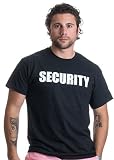 Security | Event Safety Guard Two Side Print Black w/Tall Sizes Unisex T-Shirt