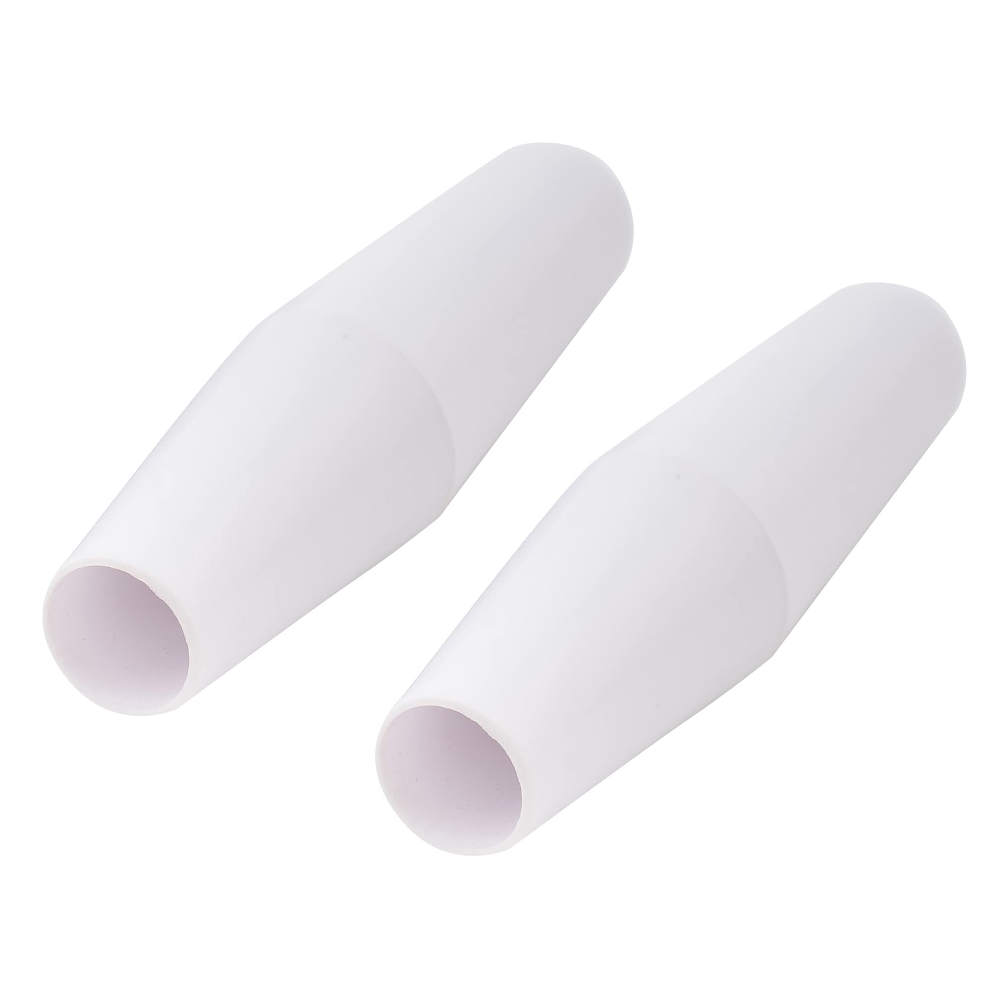 Musiclily Basic Plastic Guitar Tremolo Arm Tips Tremolo Bar Caps for Strat Style Electric Guitar 6mm Whammy Bar, White (Set of 2)