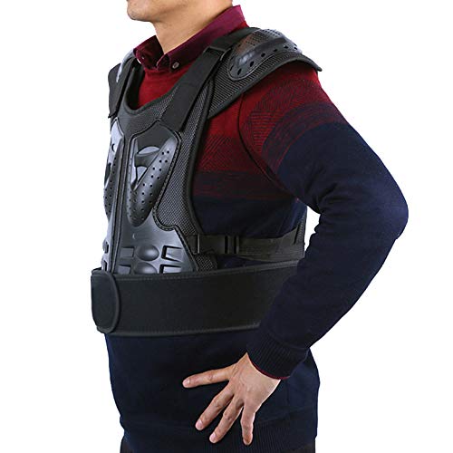 BARHAR Adults Dirt Bike Body Chest Spine Protector Armor Vest for Skiing