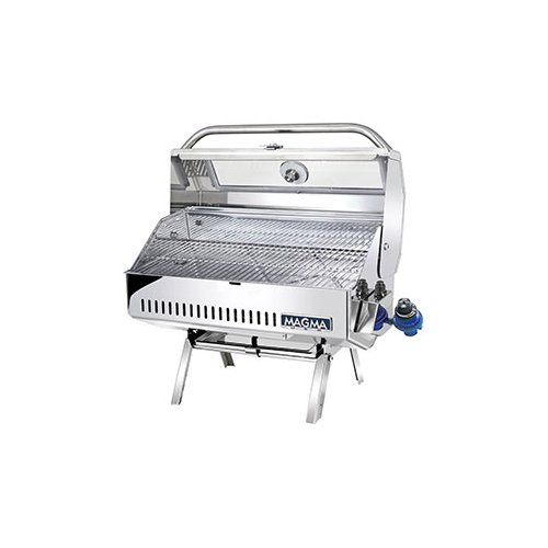 Magma-Products-A10-918-2GS-Newport-2-Infra-Red-Gourmet-Series-Gas-Grill-Polished-Stainless-Steel pontoon boat grill