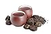 Pu-erh Tea Ball Cakes (20-pack), 20 Pu'er Tea Tuo Cha Bird's Nest Shape Cakes, Fermented Loose Leaf Pu erh Tea, 60+ Servings in Square Black Metal Tin