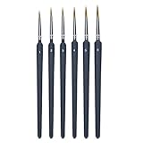 NGWALL Fine Paint Brush Watercolor Brush Set (6 pieces)