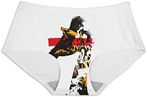 Slim Panties Giraffe I Can See Printing Ice Silk Briefs Underwear