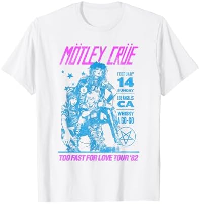 Amazon.com: Mötley Crüe – The Final Tour Caricature T-Shirt, Men's