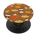 Pumpkin spice latte in the autumn and
