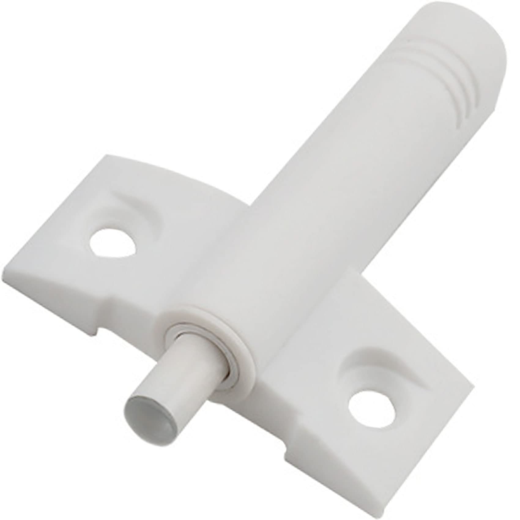 10 Pcs Push to Open Door Catches Drawer Hinges Damper Buffer Cupboard Push Catch Latch Release for Kitchen Closet Door Closing Cabinet Push Open Touch Push Close Drawer Opener Wardrobe Closure Closer