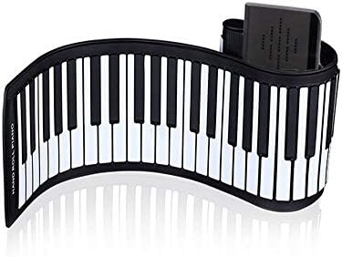Sviper Foldable Hand Roll Piano Portable 88 Key Professional Thickening Keyboard Beginner Keyboard Adult Electric Piano Flexible Soft Electric Digital roll up Keyboard pi