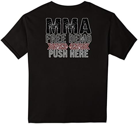 Kids Don't Puh Me I'm a MMA Fighter t Shirts by Shirt PoP. 12 Black