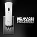 Energizer Rechargeable Emergency LED Flashlight, Plug-In Power Outage Light, 25 Lumens