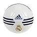 Spanish Primera Liga Real Madrid Soccer Ball, Size 5, White/Ray Purple/Collegiate Royal