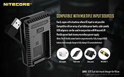 Nitecore UNK1 Digital USB Charger for Nikon