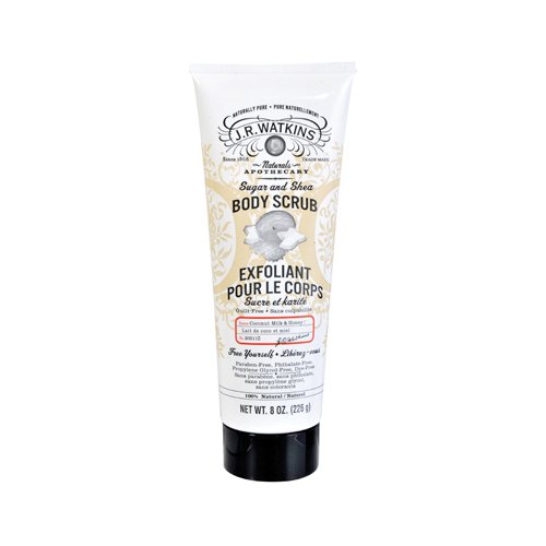 J.R. Watkins: Coconut Milk & Honey Body Scrub, 8 oz