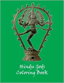 Amazon Com Hindu Gods Coloring Book 9781983495557 Blank Books Lazaros Libros