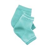 EMILYSTORES Green Moisturize Soften Repair Cracked Skin Moisturizing Treatment Heel Gel Jojoba Oil Vitamin E SPA Socks 1Pair by EMILYSTORES