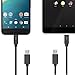 Tronsmart USB-C to USB-A Cable with 56k Resistor for LG G6, ChromeBook Pixel, Google Pixel / Pixel XL,Galaxy S8 S8+， Nexus 5X / 6P ,Note 8 (6 Feet, Black)