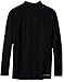 HEAD Men's Long Sleeve Training Mock Neck Top, Black, Large
