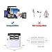 ZOPPEN International Travel Plug Adapter 4 USB Universal Outlets US/Euro/UK/IT/FR/AU/JP/CN for iPhone iPad Tablet Laptop, Built with Smart IC and Surge Protect
