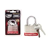 Premier Lock LAP03 Laminated Steel Padlock with