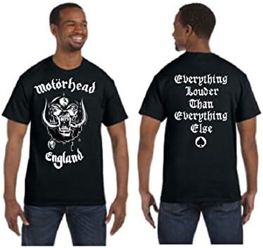 Motorhead Men's England T-Shirt Black