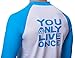 Men's Long & Short Sleeve Rashguard Performance UV Sun Protection UPF 50+ Swim Surf Tee